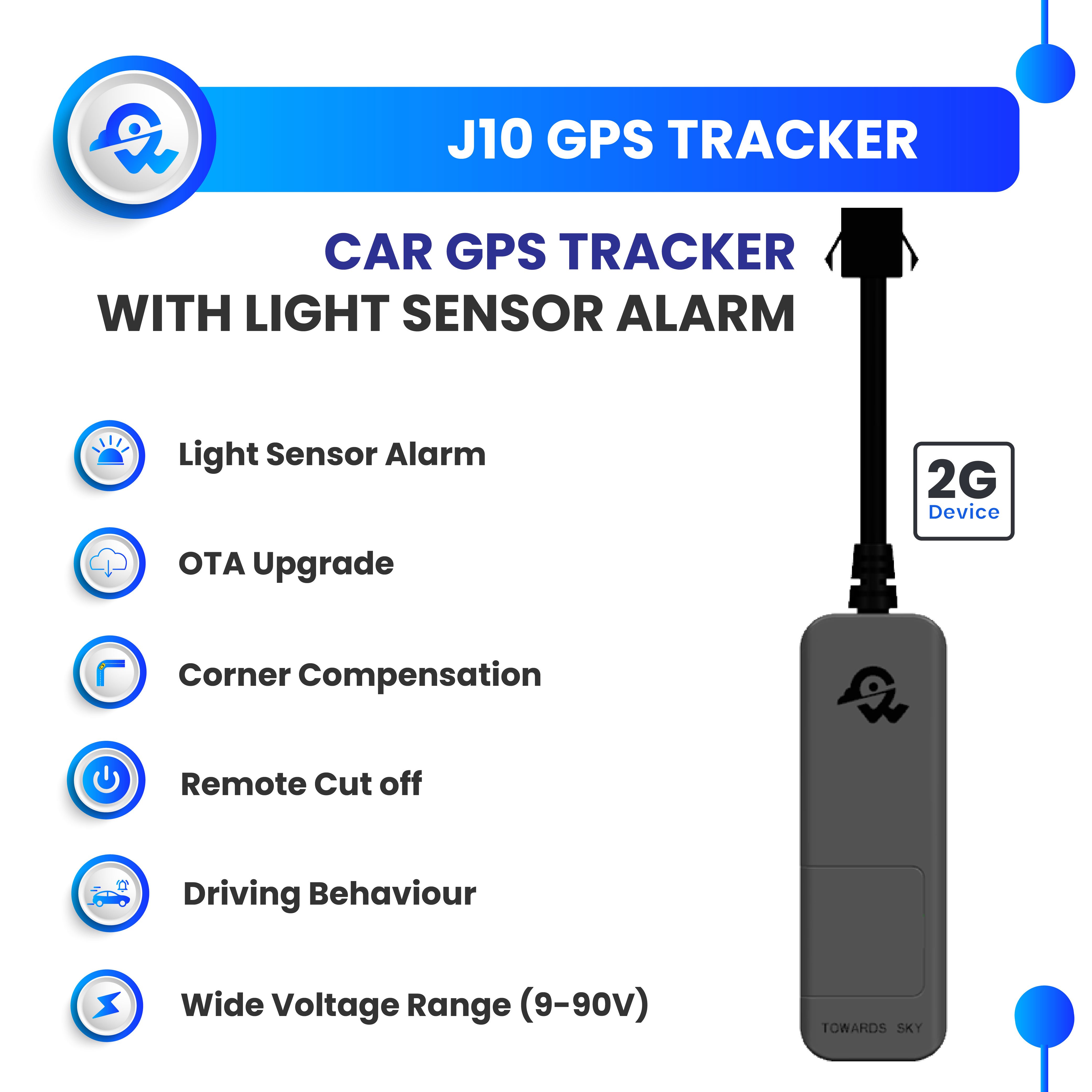 2G Remote Engine Stop Mini Locator Fleet Rental Real Time Tracking Device Vehicle Gps Car Tracker